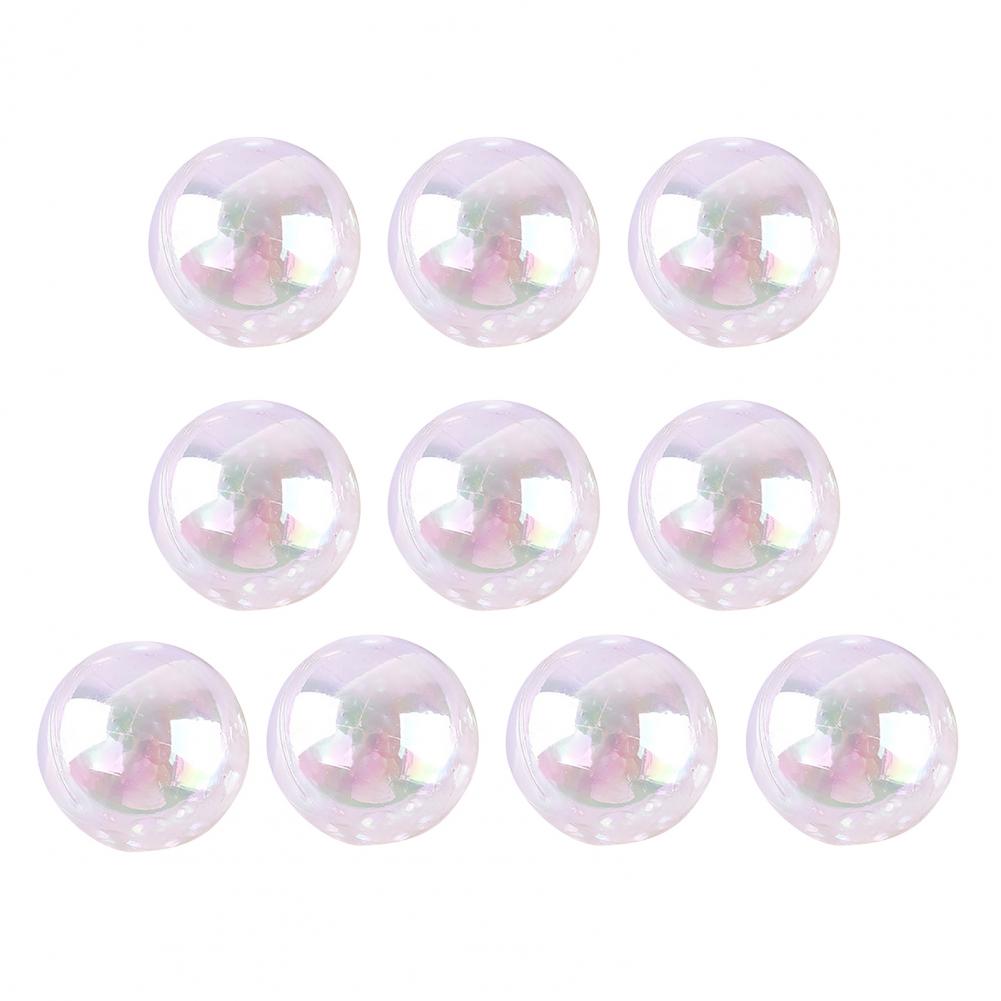 

10 шт., шар для украшения торта, прозрачные лазеры, рождественская елка, свадебный торт, украшения для выпечки, принадлежности для свадебной выпечки 3cm прозрачный