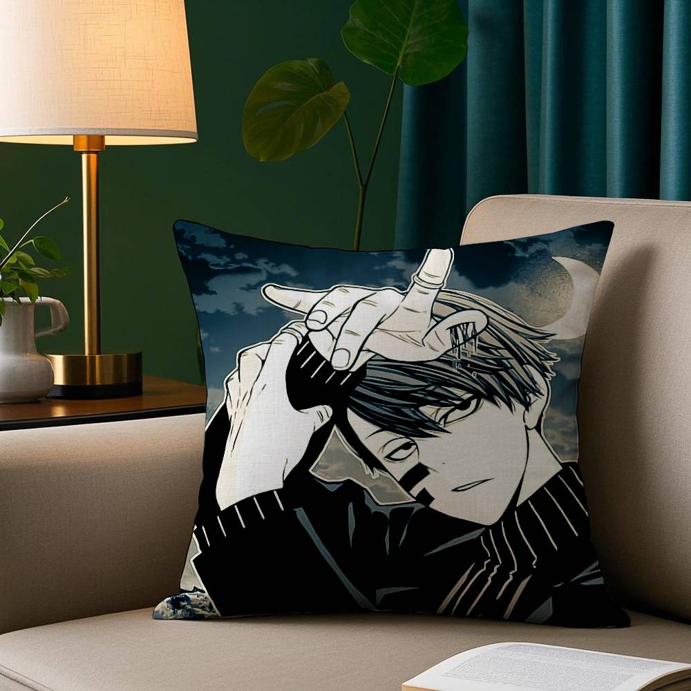 Anime T-Tougen A-Anki Pillow Case Cozy Plush Pillow Cover Double Side Printed – Home Gift for Bedroom Decor