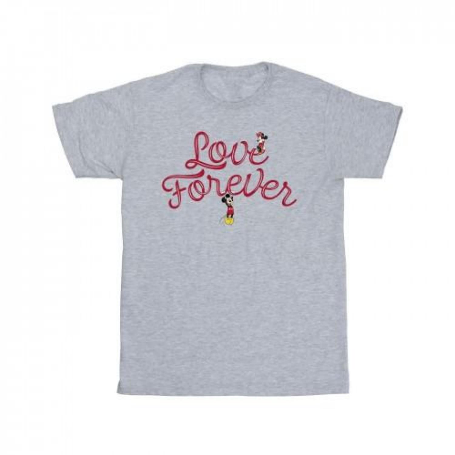 Disney Mens Mickey Mouse Love Forever T-Shirt XXXXL