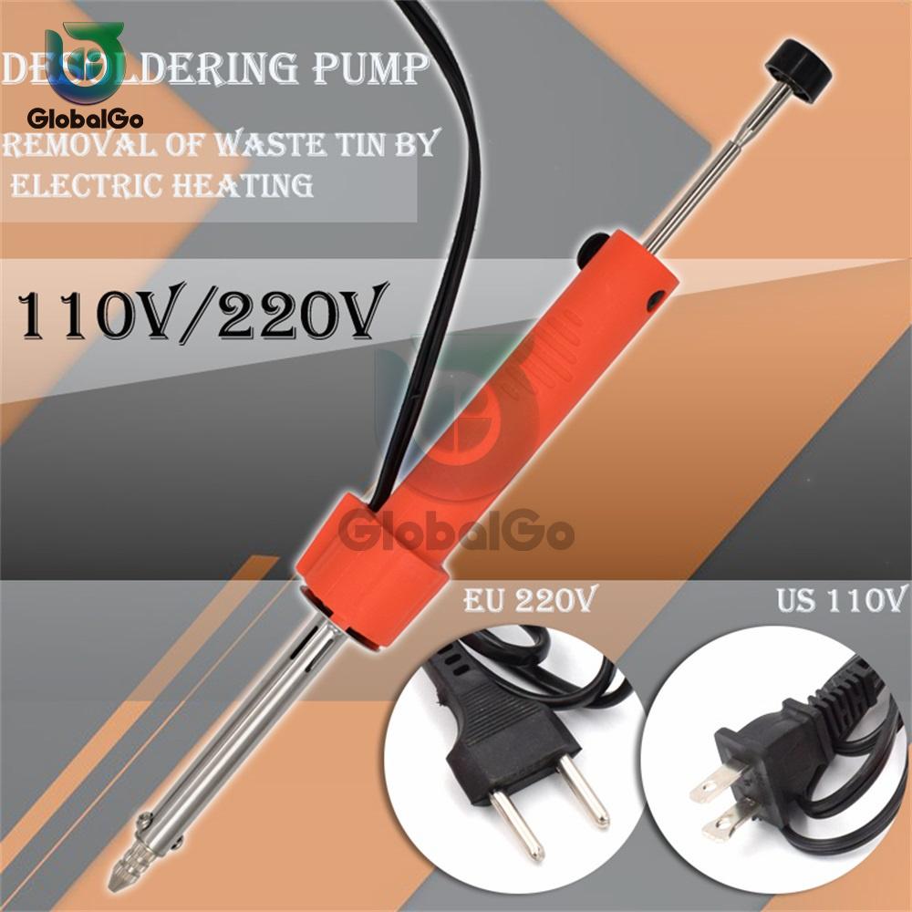 Electric Vacuum Solder Sucker Welding Desoldering Pump/Soldering IronRemoval Solder Iron Pen Electric Heating Tin Suction Device