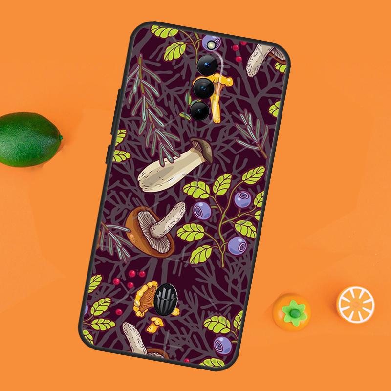 Mushroom Forest Case For ZTE Nubia Red Magic 11 10S 9S 8S 8 9 10 Pro Plus 6 7 6S 7S Pro RedMagic 10 Air Cover