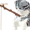 Fishing Cat Figurine Resin Cartoon Kitten Statue Animal Sculpture Home Office Desktop Aquarium Fish Tank Decoration Ornament