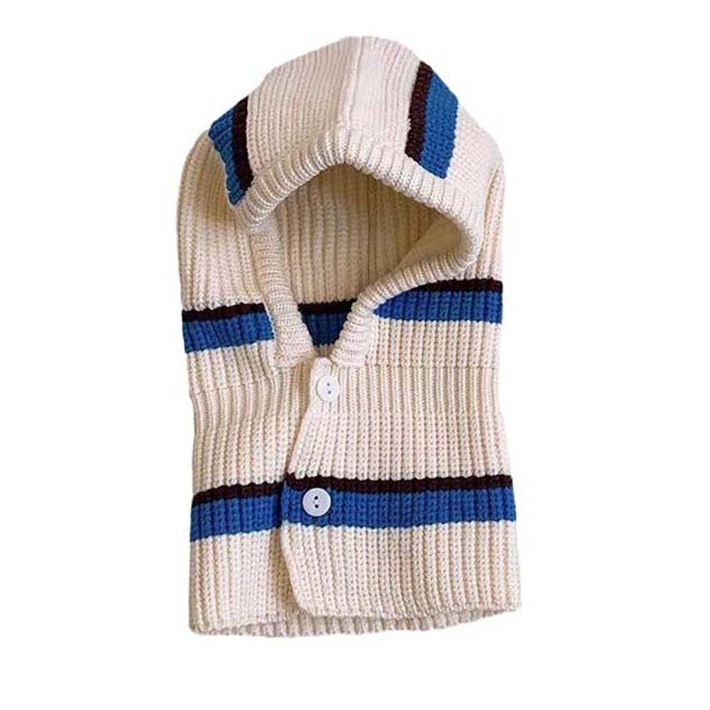 Soft Baby Knitted Hat Dome Infant Balaclava Headgear Soft Baby Woolen Cap  Kids