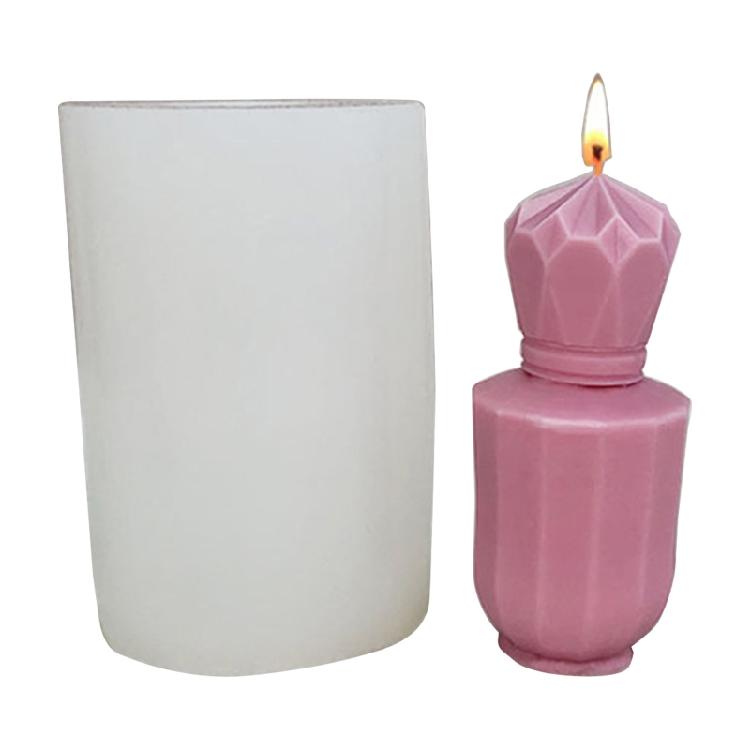 Tulip Shape Resin Mould Perfume Bottle Candle Silicone Mold Plaster Aromatherapy