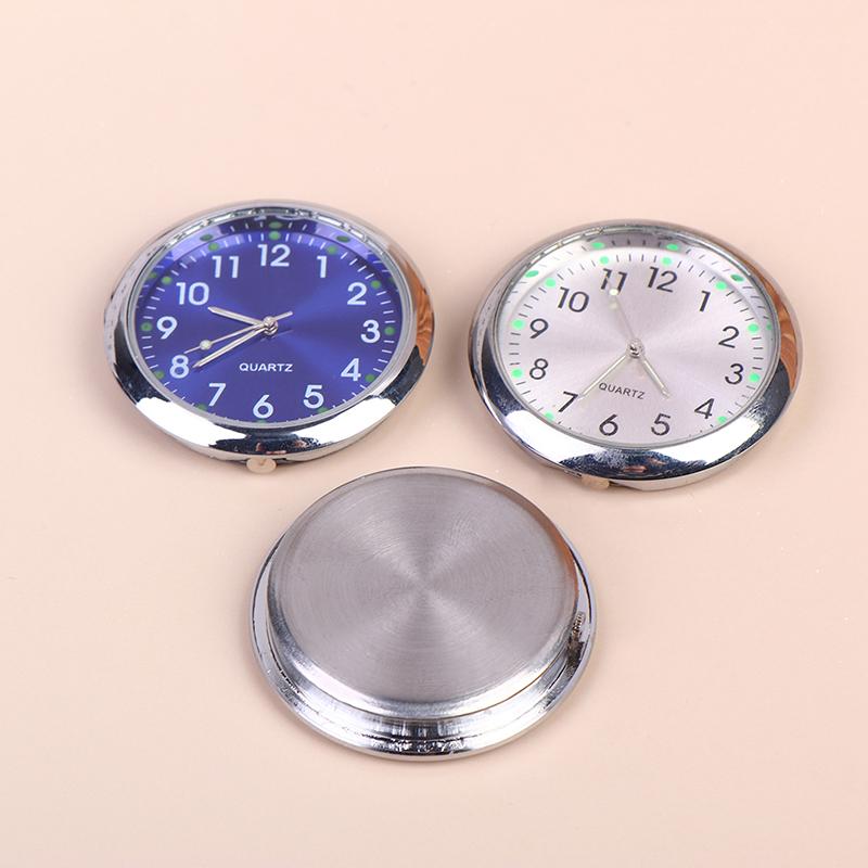 Automobile Air Outlet Dashboard Clock Stick-On Electronic Noctilucent Decoration Auto Ornament Car Accessories For Car
