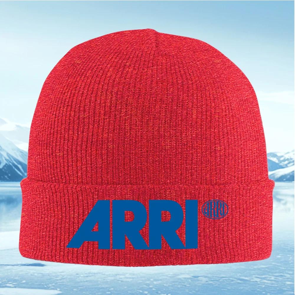 Blue Letters Logo Film Company Unisex Women Unisex Knitted Hat Beanie Pullover Cap Winter Thermal Warm Christmas Outdoor Cycli