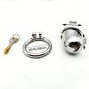 This Mans Metal Chastity Cage Provides BDSM Anti Shedding Restraint Control Through Secure Cock Ring Technology For Gay Men