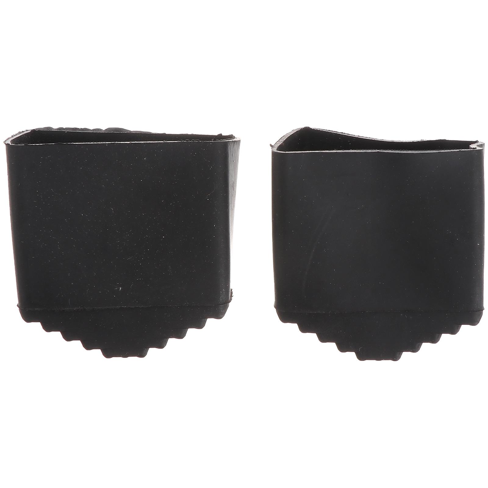 

2/4Pc Rubber Step Ladder Feet Covers Non-Skid Ladder Pads Rubber Foot Pad Insulating Foot Sleeve Home Versatile Ladder Leg Cover