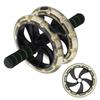 200mm Bauchmuskelrad Roller Rutschfest Doppelte Räder Trainingsroller für Core-Training