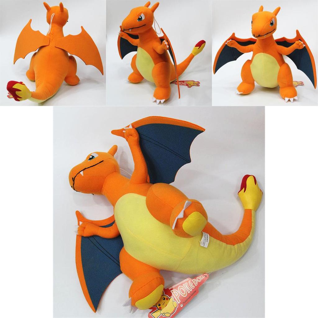 Premium Quality Rare Pokemon Charizard Plush Toy Soft Stuffed Animal Doll 12 Figure