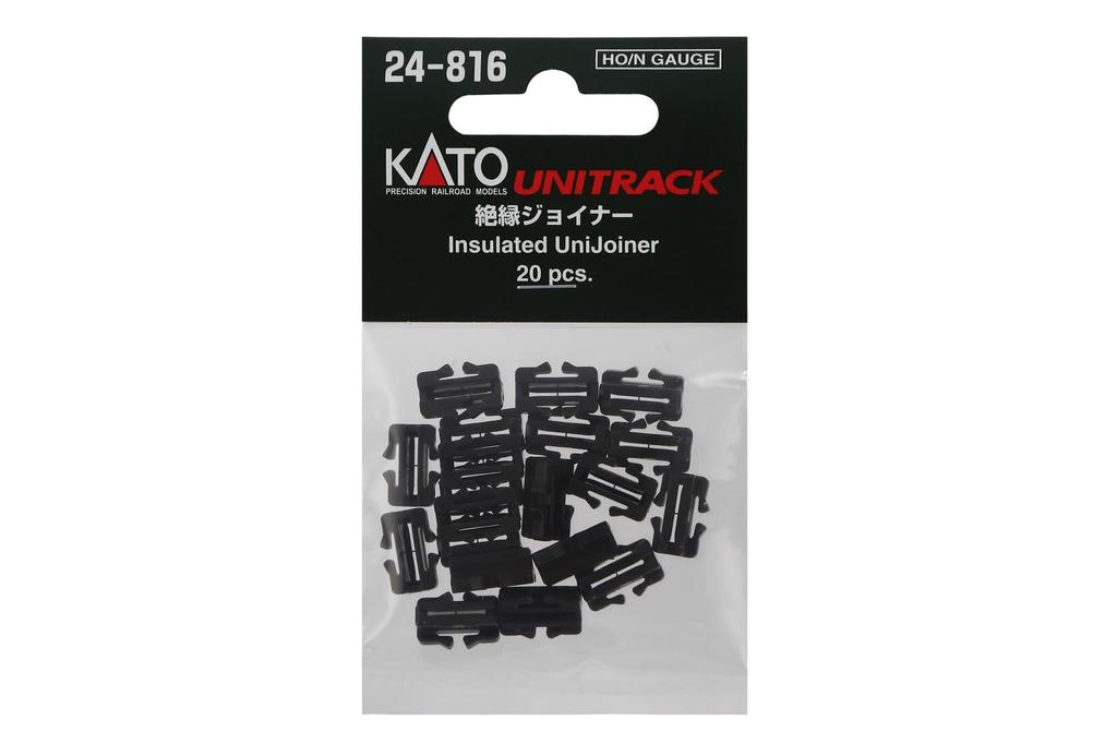 KATO N gauge Insulated 20 Railway Model Supplies Joiners, pieces, 24-816,