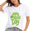 St Patrick's Day Leprechaun And Beer Mug Wounisex's Cotton T Shirt, Premium Cotton Graphic, Durable, Casual And Fashionable. Lucky Shamrock Irish Desi