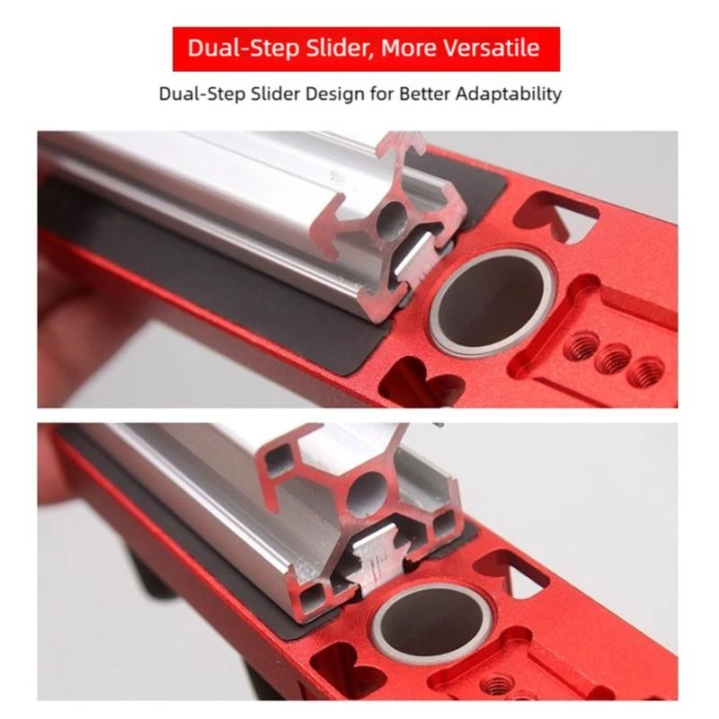 Fixing Fixture for Punching Aluminum Profile Aid Multifunctional Convenient Locator Through Hole Auxiliary Tool