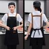 Industrial Restaurant Apron With Water Resistant Coating Enhances Airflows Design Cooking Bib Apron For Hot Environment