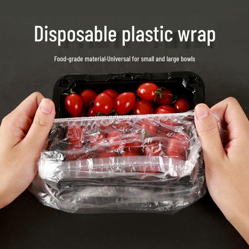 Elastic Disposable Bowl & Plate Cover – Fresh-Keeping, Dustproof, Chilling Sleeve for Fridge
