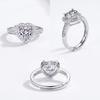 Copper Ring Classics Zircon For Women Luxury Shining Beautiful Ring Fashion Wedding Party Women Jewelry Branch