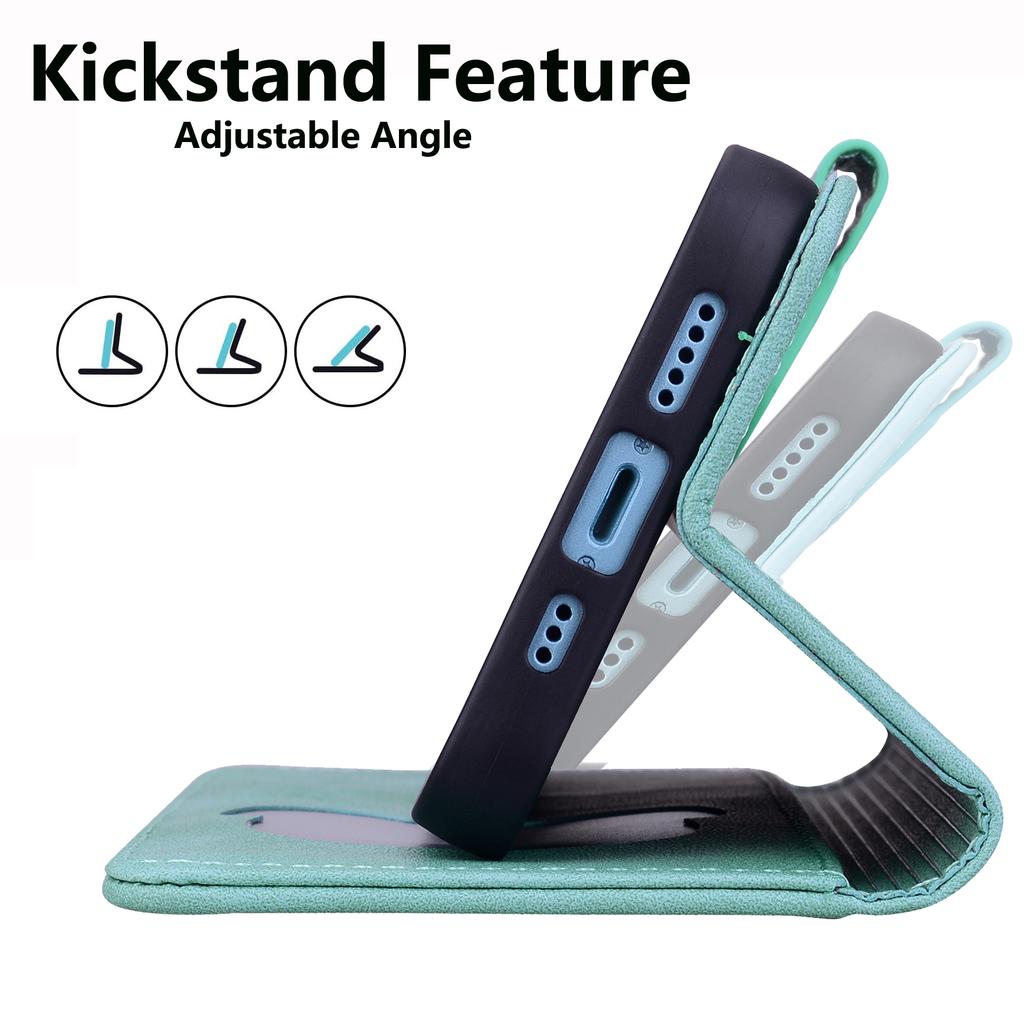 For Google Pixel 8a Case Wallet Cat Pattern Imprinted Leather Phone Cover