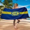 Rosario Central Crest Beach Towel, Quick-drying, Easy to Care for, Suitable for Both Fitness and Beach Vacations,Sports Essential