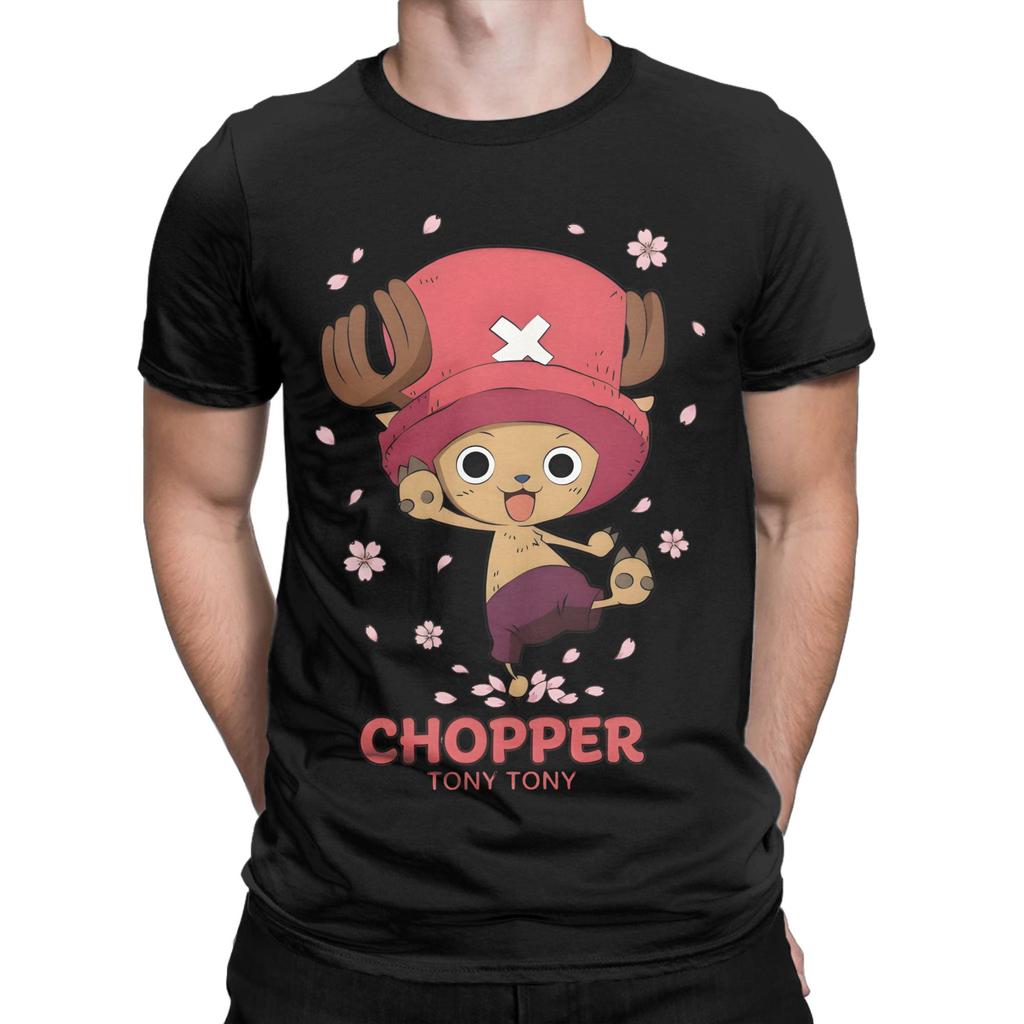 Tony Tony Chopper 100 Cotton Tshirt For Unisex Summer Vintage Tshirts Oneck Trending Tees Oversize Cheap Clothes