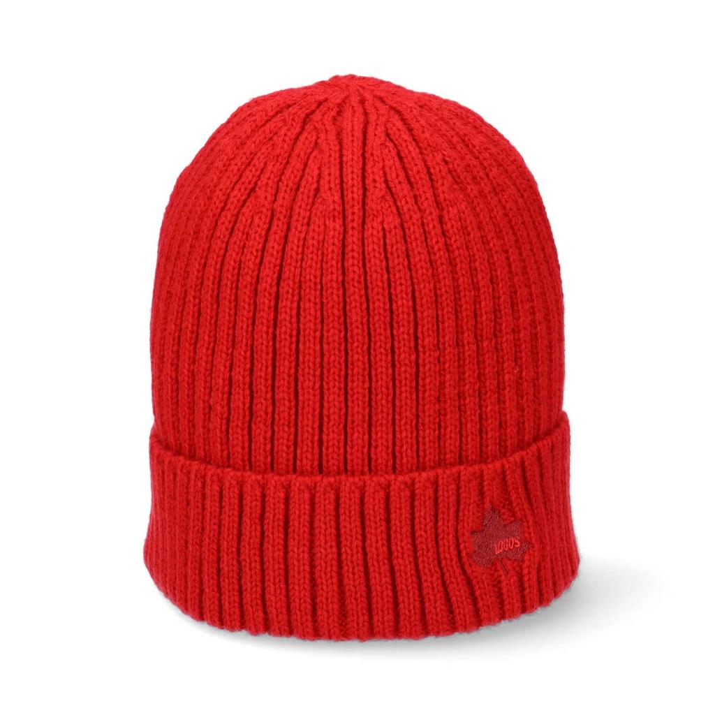Logos Basic Beanie Knit Cap (03 Red)