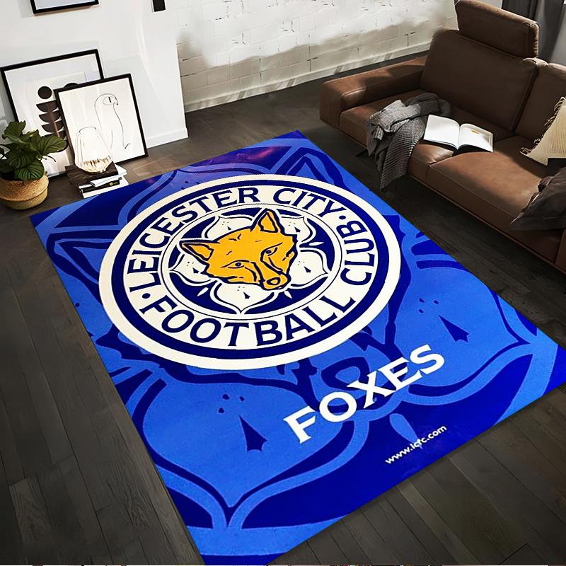 Leicester City Foxes Logo Rug Non-slip
