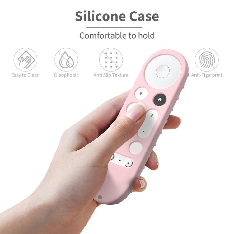 Ergonomic Silicone Remote Case For TV Streamer 4K TV 2024 Television Remotes NonSlip Protective Cover