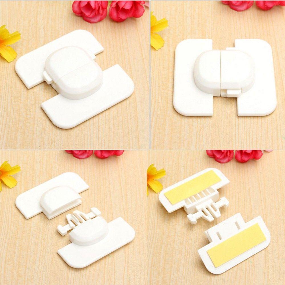 Safe Plastic Infant Freezer for Baby Toddler Cabinet Catch Drawer Lock Door Safety Fridge