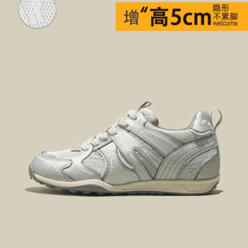 

European thick-soled German training shoes women s spring 2025 new casual shoes breathable mesh round head versatile lightweight single shoes 40