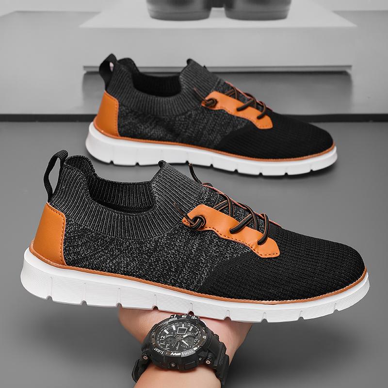 TUINANLE Herren-Mesh-Schuhe Atmungsaktive Loafer Leichte Bootsschuhe Outdoor Vulkanisierte Tauch-Sneaker