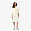 Lacoste Women's Ribbed Merino Wool Crew Neck Cardigan AF4141-55N70V