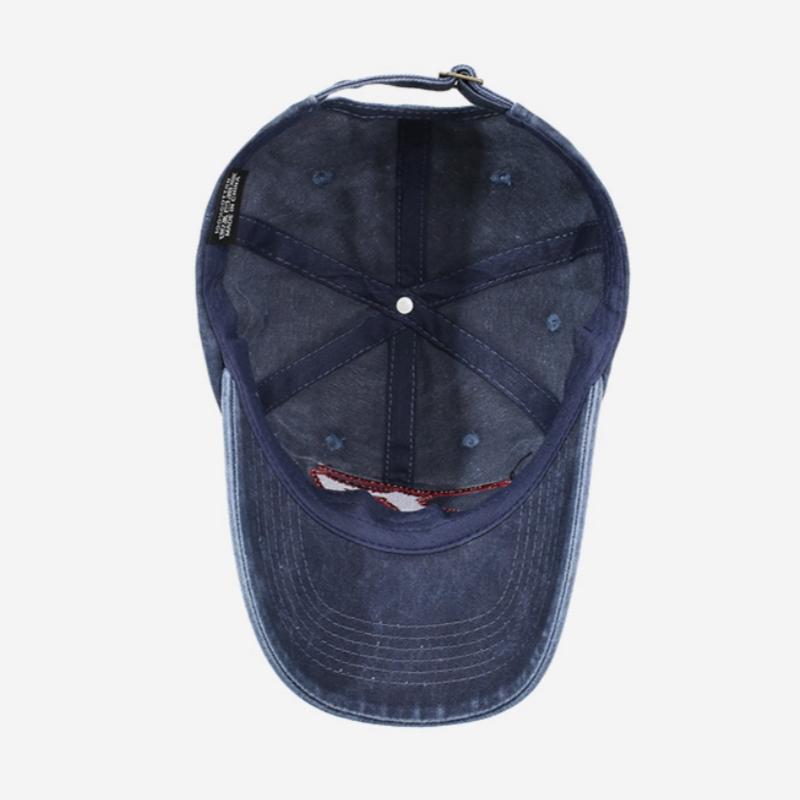 NORTHWOOD Retro Letter Baseball Cap for Men Women New Style Soft Top Peaked Cap Washed Hip Hop Outdoor Baseball Hats