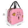 Custom Dr Slump Anime Arale Poop Insulated Lunch Bag for Camping Travel Leakproof Cooler Thermal Bento Box Women Kids