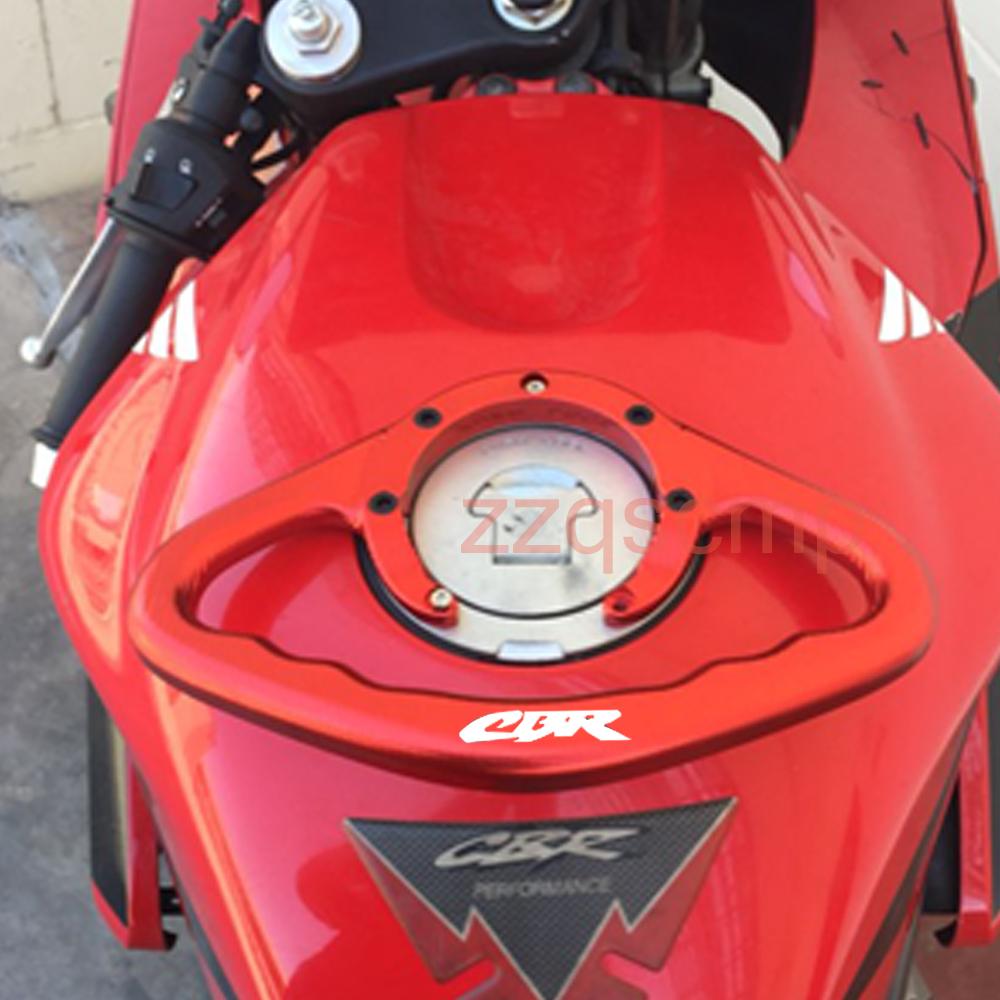 For HONDA CBR600RR CBR1000RR CB1000R CB600F CB600 CB900 Hornet Passenger Handgrips Hand Grip Tank Grab Bar Handles Armrest Red