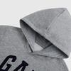 GAP Boys' Logo Embroidered Hooded Fleece Sweatshirt