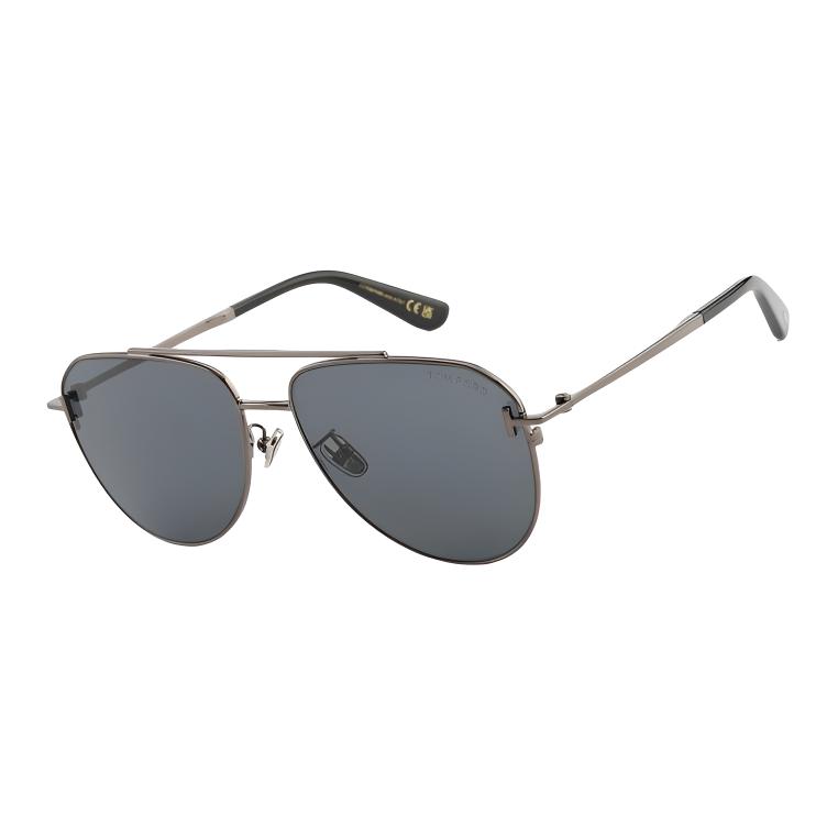 

TF Metal Pilot Style Sunglasses Unisex sunglasses Gun-Gray TF1290-K-08A 59,Gunmetal Gray