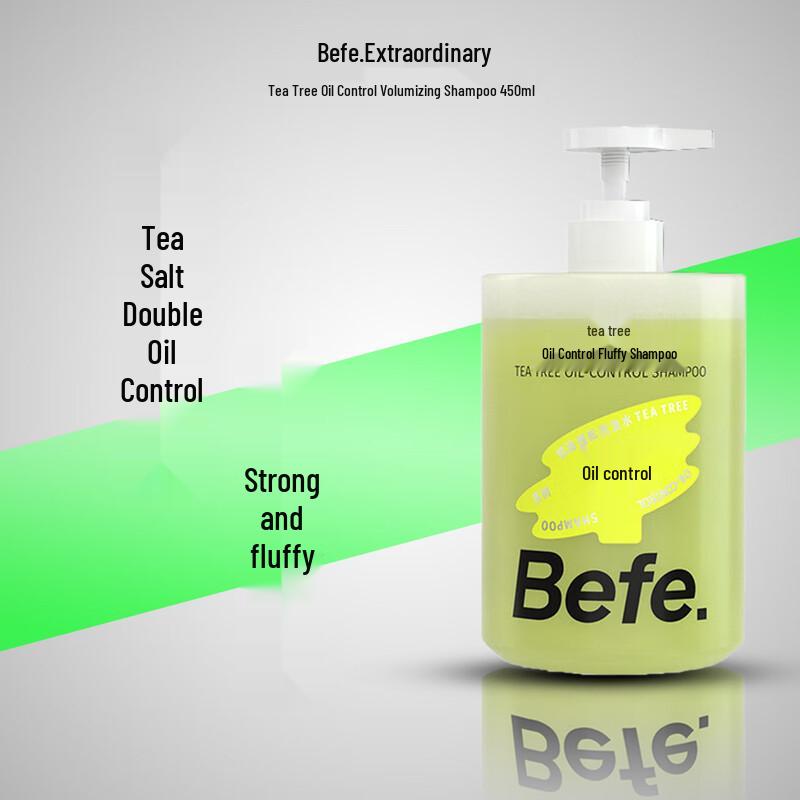 

BeFe Tea Tree Oil Control Fluffy Shampoo 450ml