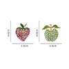 Light Luxury  Strawberry Sweet Enamel Brooch Cute  Fruits Badge Fashionable Clothing Accessories Corsage Gifts
