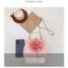 Handbag Women Cloth Flower Chain Strap Evening Wedding