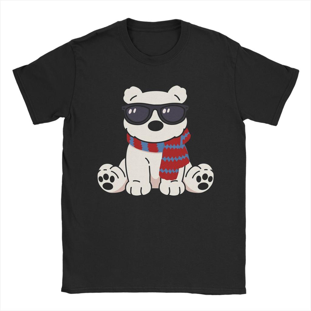 Team Conrad Junior Mint Bear T-Shirt Men Novelty Pure Cotton Tees Round Neck Short Sleeve T Shirts Printed Tops