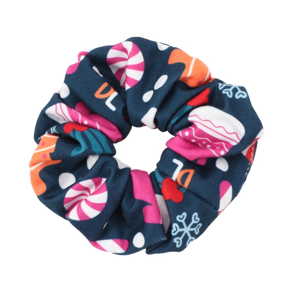 Christmas Hair Ring Set: Snowman, Bells, Santa Hat, Antlers, Candy Cane & Festive Accessories