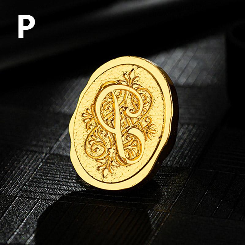 LetterA-Z Wax Seal Stamp DIY Sealing Wax Stamp Head for Scrapbooking Wedding Invitation Photo Album Dedicated Seal Stamp DIY