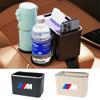 Two Water Cup Holder Multi Functional Tissue Storage Box For BMW M E46 E90 E60 F10 F30 E39 E36 F20 E87 G30 E92 E91 Accessory