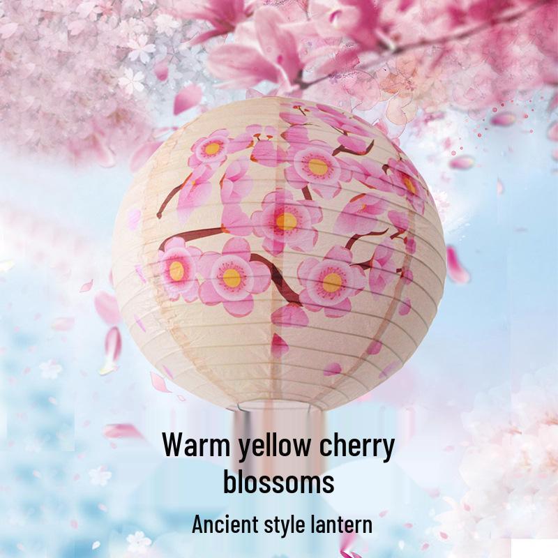 Ancient Style Lanterns: Japanese & Chinese Festive Paper Decorations