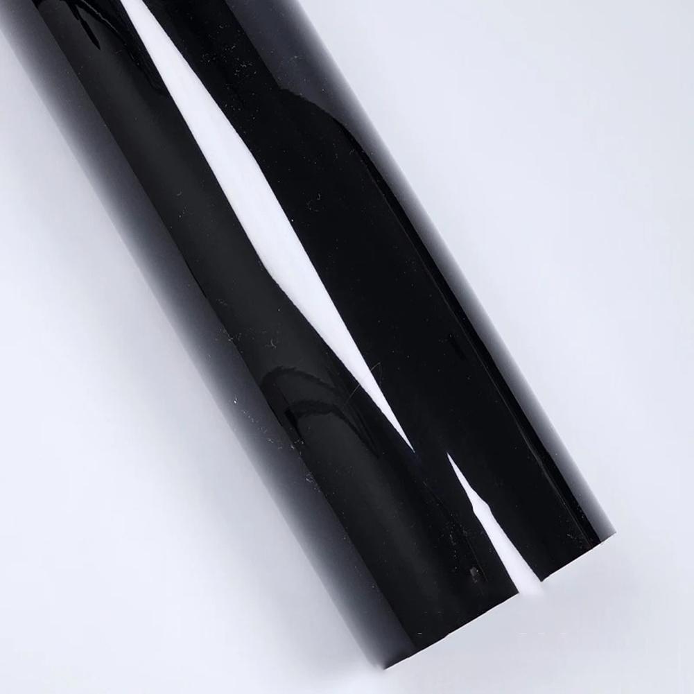 High Gloss Black Vinyl Film for Car Stickers 300CM DIY Friendly Product