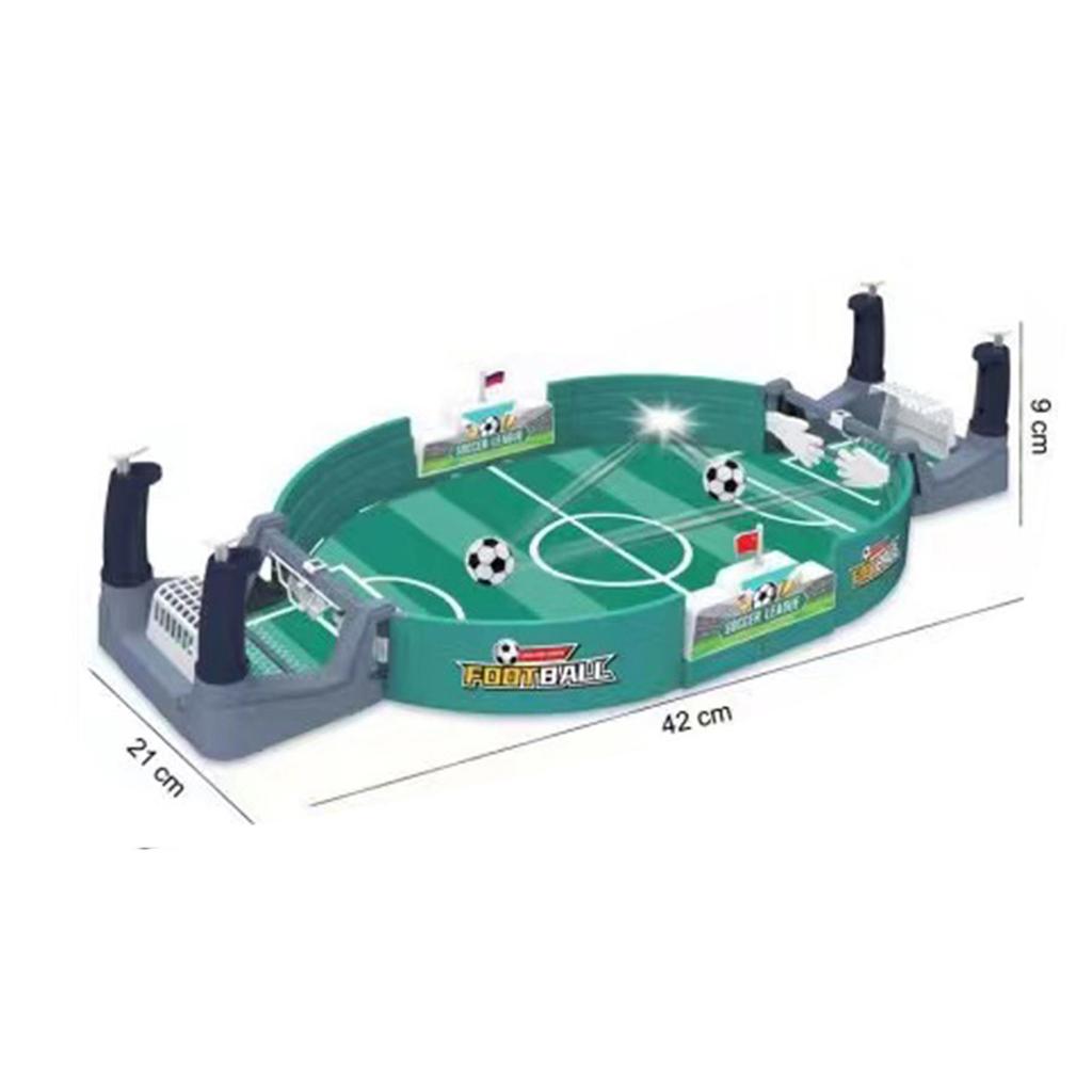 Zwei-Spieler-Tischfußball mit 2/4/7 Bällen Fußball-Arcade-Spiele Mini-Freizeit-Fußball-Kampfspielzeug Geschenk für Kinder Erwachsene