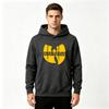 Men's White Ink Heat Transfer Print Loose Casual Hoodie Long Sleeve Pullover Hooded Sweatshirt Hip Hop Streetwear for Autumn Winter Daily Wear