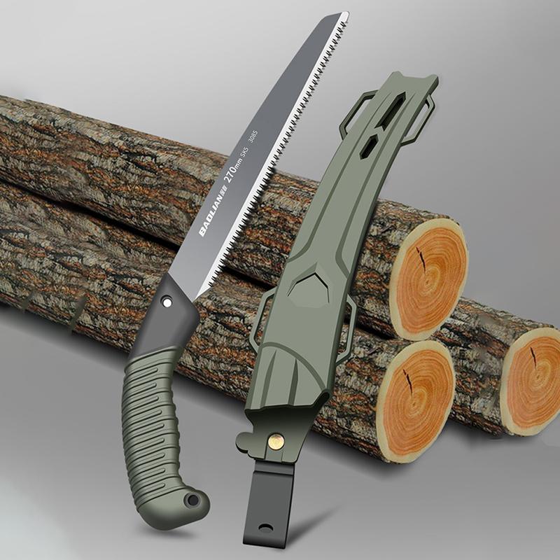 Folding Hand Saw Ergonomic Non-Slip Handle Hand Saw for Wood Branch Cutting Tree Trimming Outdoor Gardening Cutting Hand Tools CN