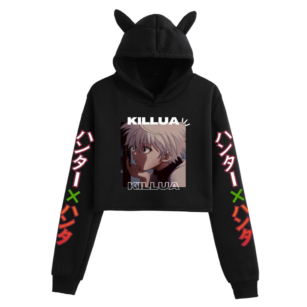 Hot Selling HUNTER x HUNTER Casual Cat Ear Women's Hoodie