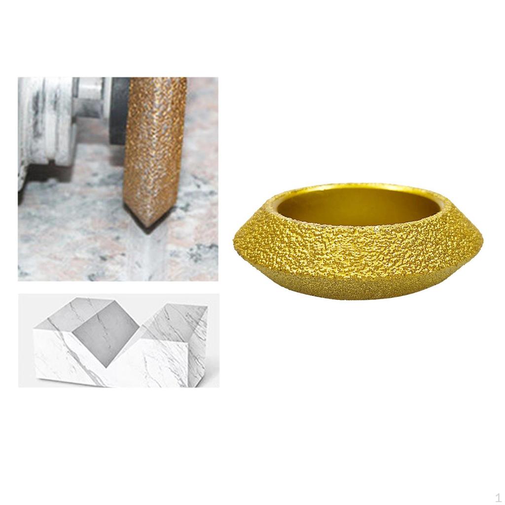 3 Inch V Groove Grinding Wheel Disc for Concrete Angle Grinders