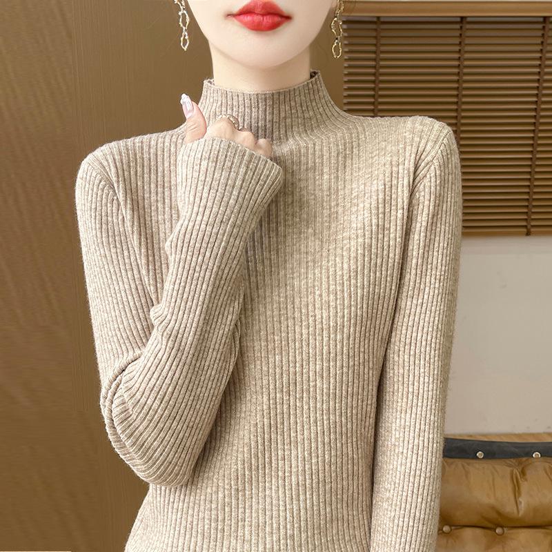 Dámský vlněný pletený kardiganový svetr bez rukávů s výstřihem do V, jaro 2025